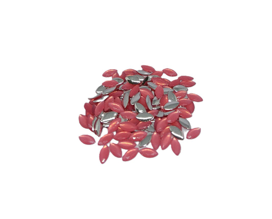 Glau - Marquise Rhinestone (5x10mm) | Coral Blush