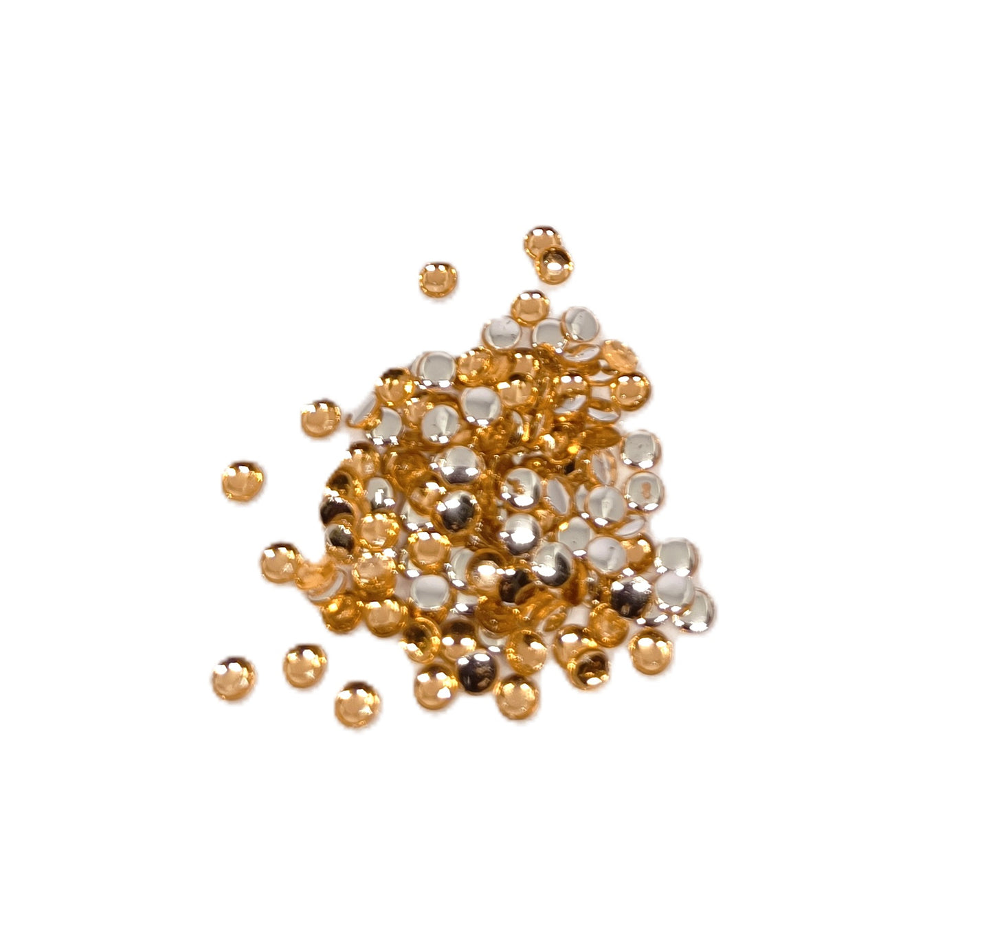 Glau - Round Rhinestone (4mm) | Golden