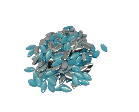 Glau - Marquise Rhinestone (5x10mm) | Pastel Blue