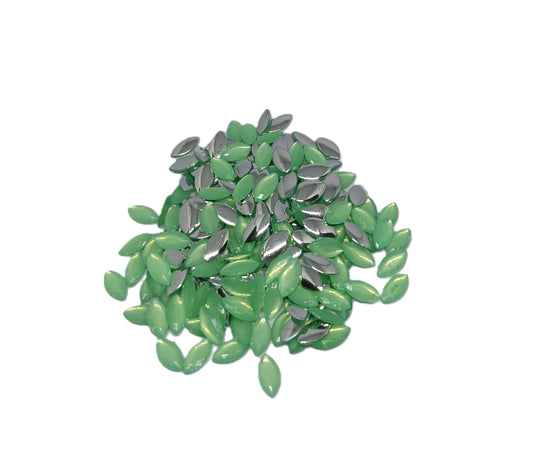 Glau - Marquise Rhinestone (5x10mm) | Pastel Green