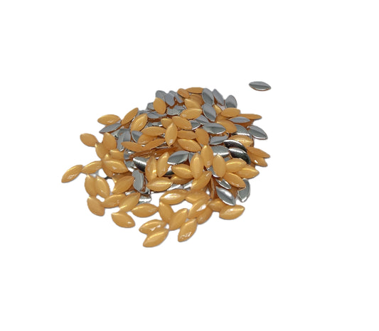 Glau - Marquise Rhinestone (5x10mm) | Pastel Peach