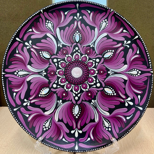 Berry Bloom Swirls - 10"