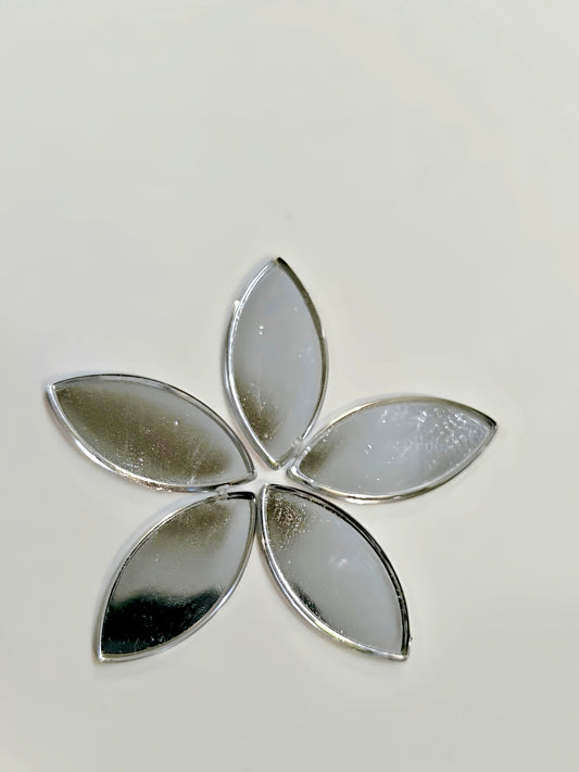 Acrylic Mirrors - Marquise (Large 7x15mm) | Silver