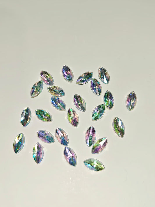 Rhinestone - Marquise (small - 5x10mm) | Prism Clear