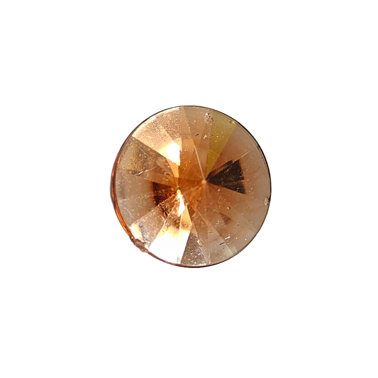 Rhinestone - Round (large - 20mm) | Rose Gold