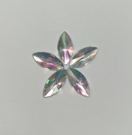 Rhinestone - Marquise (Large 7x15mm) | Prism Clear