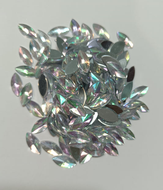 Rhinestone - Marquise (Large 7x15mm) | Prism Clear