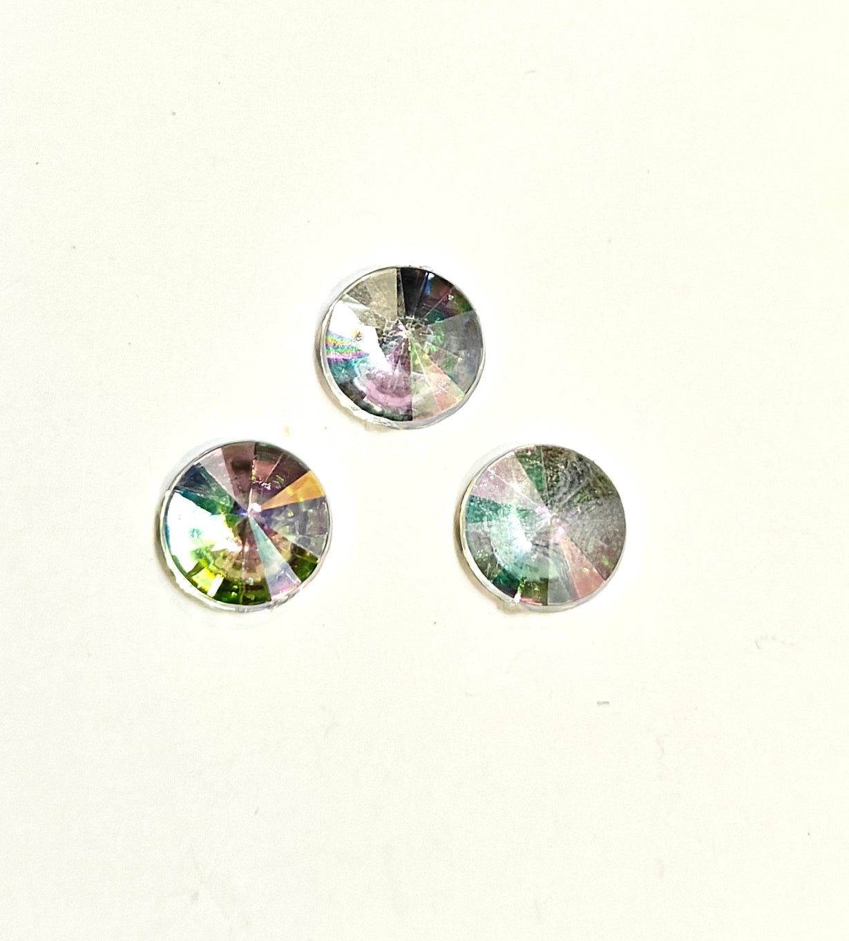 Rhinestone - Round (medium - 10mm) | Prism Clear