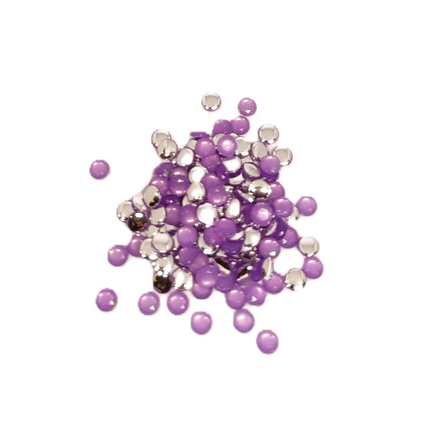 Glau - Premium Acrylic Flatback Rhinestone Combo (26 Colours, Round 4mm)