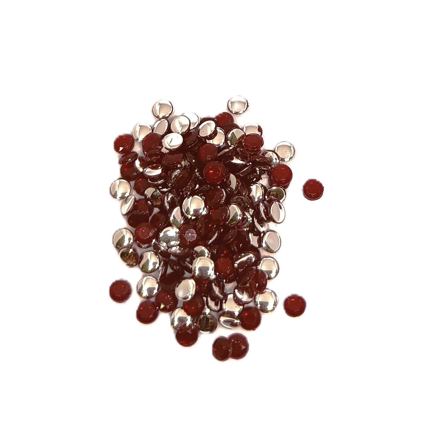 Glau - Premium Acrylic Flatback Rhinestone Combo (26 Colours, Round 4mm)