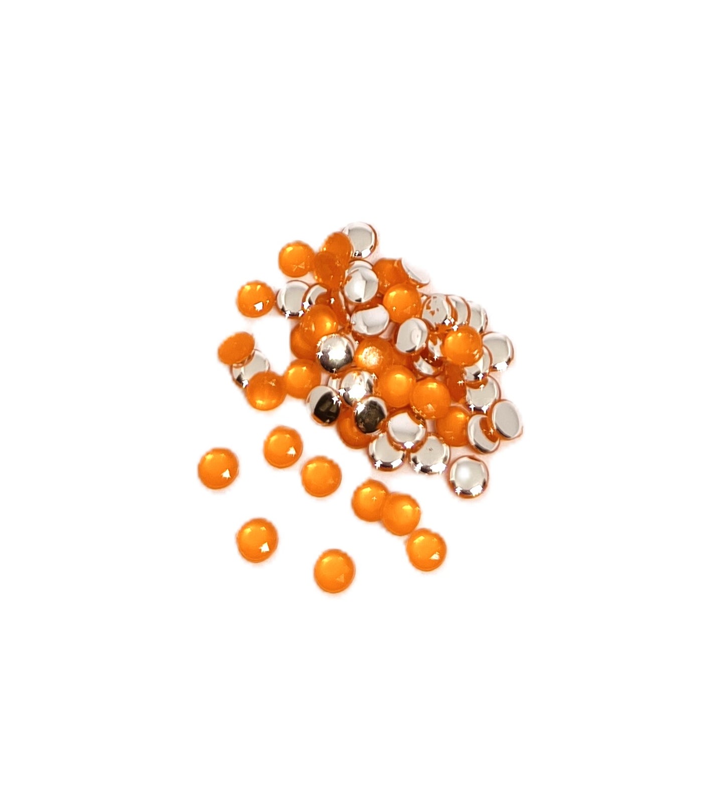 Glau - Round Rhinestone (4mm) | Pumpkin Spice